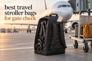 best travel stroller bags for gate check