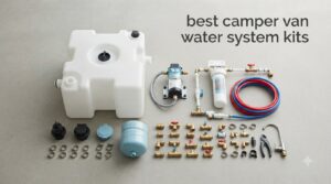 best camper van water system kits