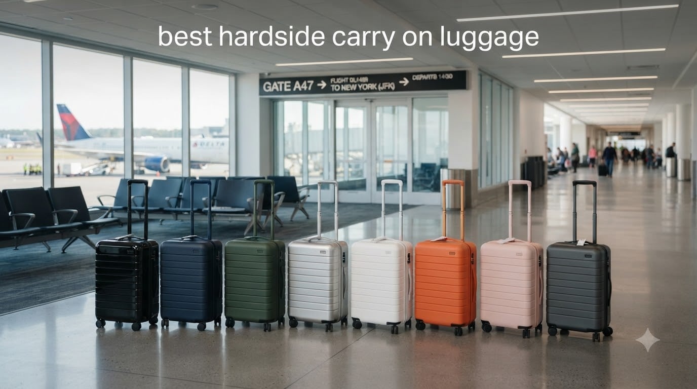 best hardside carry on luggage