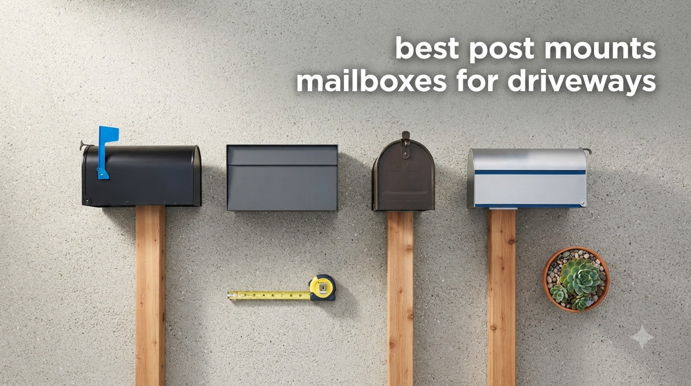 best post mounts mailboxes for driveways