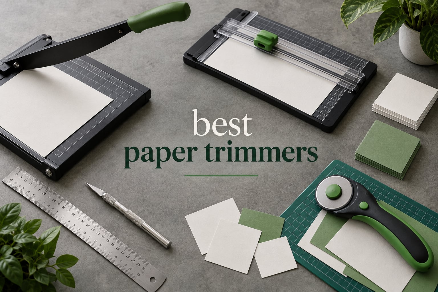 best paper trimmers