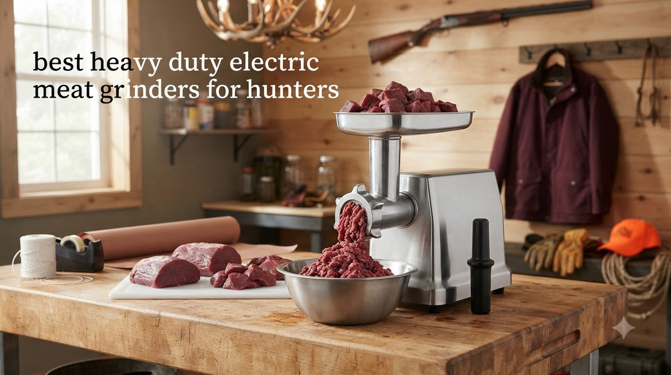 best heavy duty electric meat grinders for hunters