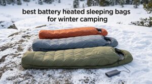 best battery heated sleeping bags for winter camping