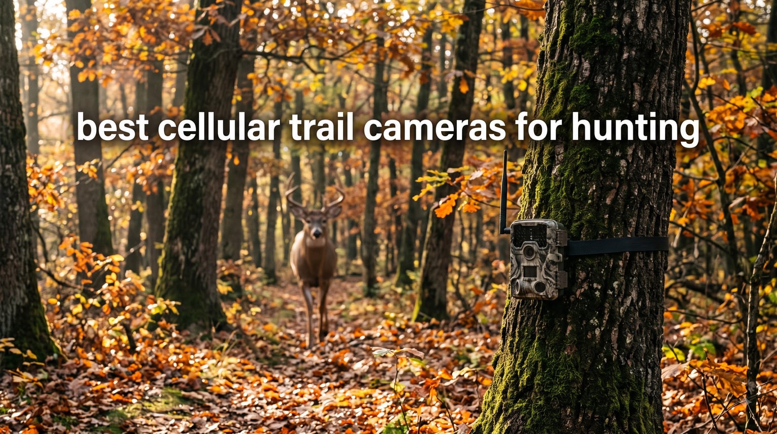 best cellular trail cameras for hunting