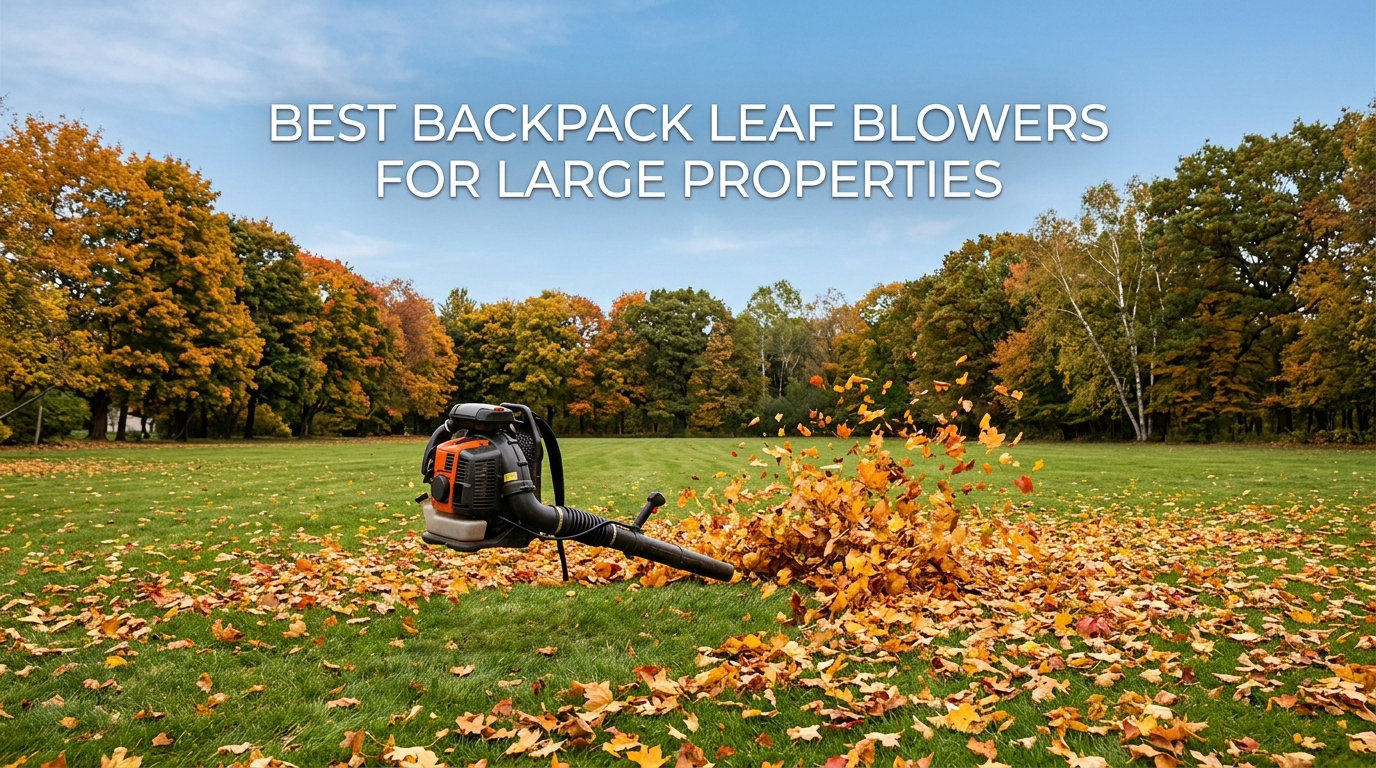 best backpack leaf blowers for large properties