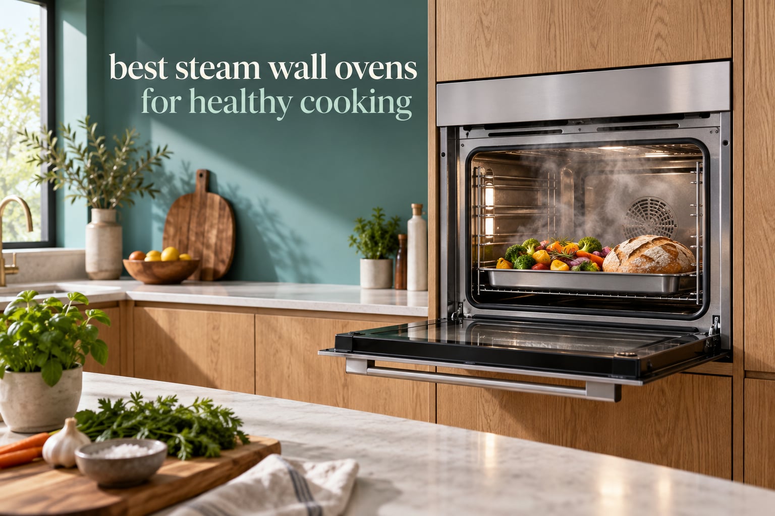 best steam wall ovens for healthy cooking