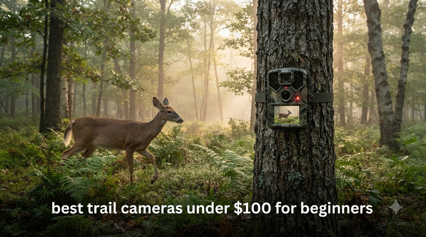 best trail cameras under $100 for beginners