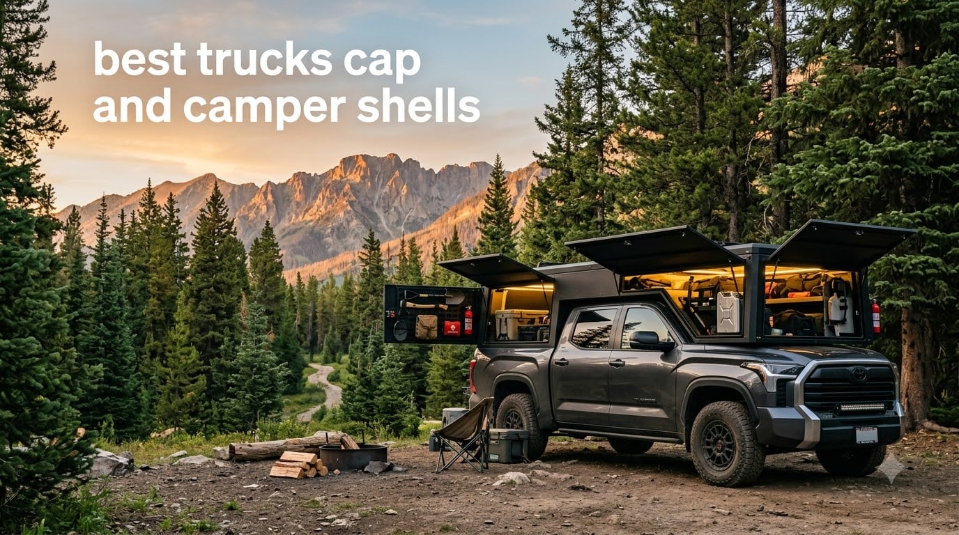 best trucks cap and camper shells