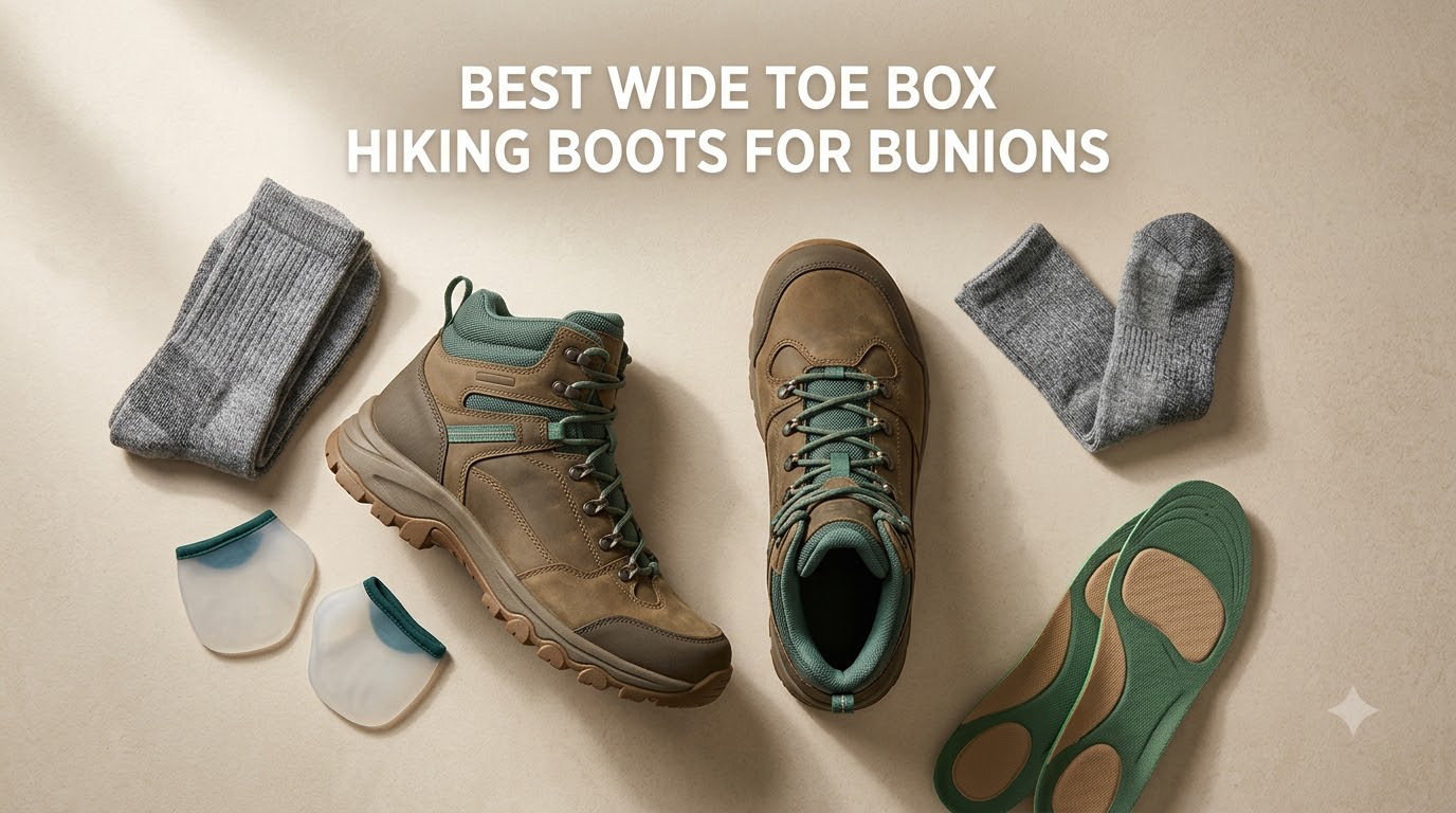 best wide toe box hiking boots for bunions
