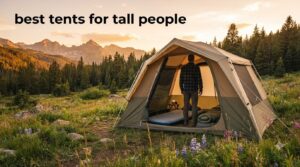 best tents for tall people