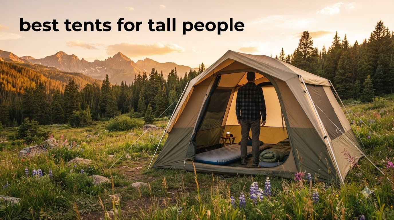 best tents for tall people