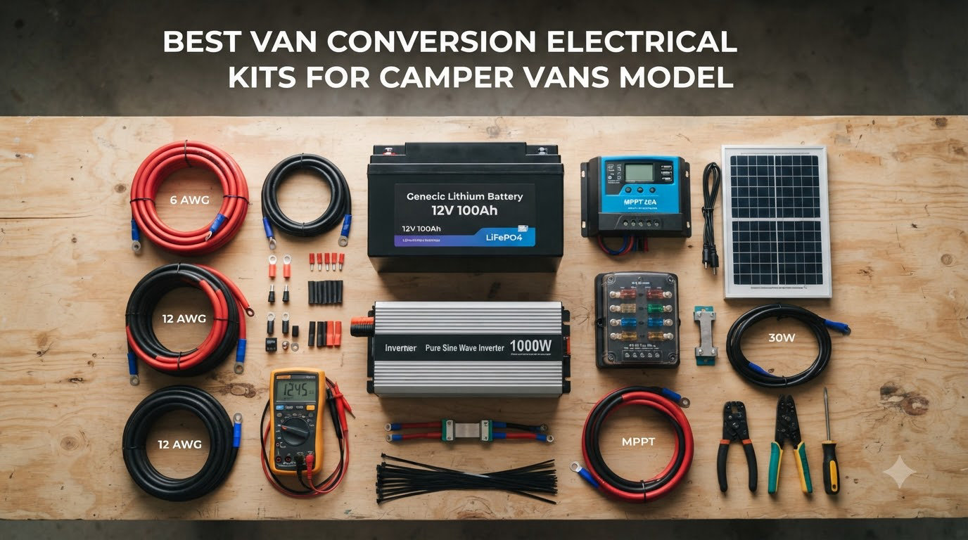 best van conversion electrical kits for camper vans model