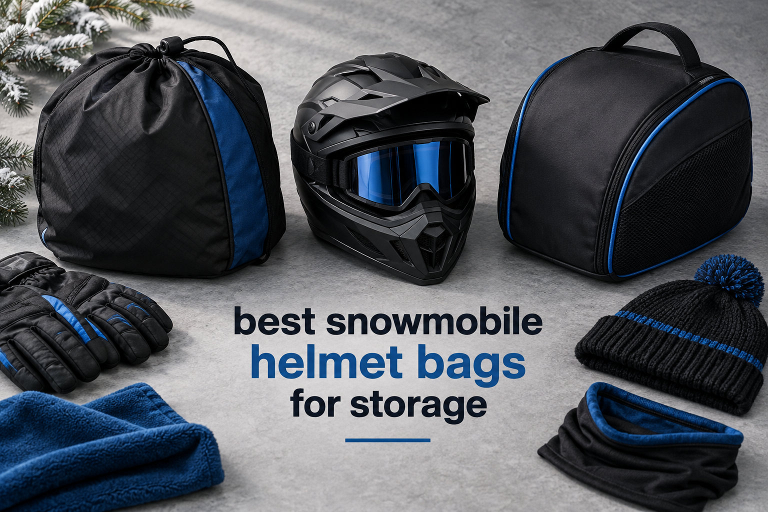 best snowmobile helmet bags for storage