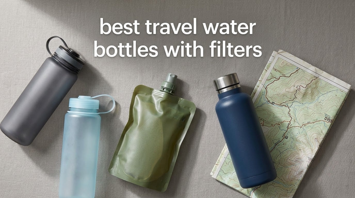 best travel water bottles with filters