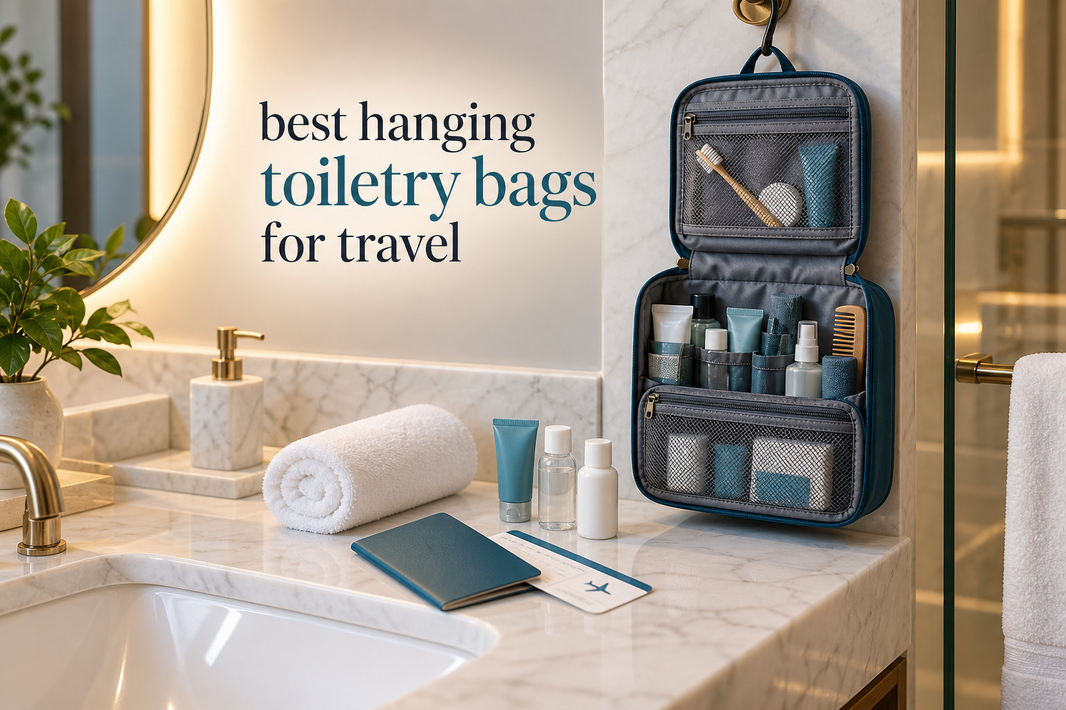 best hanging toiletry bags for travel