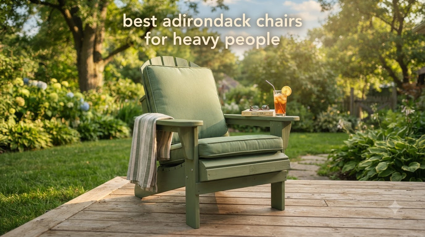 best adirondack chairs for heavy people