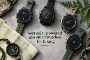 best solar powered gps smartwatches for hiking