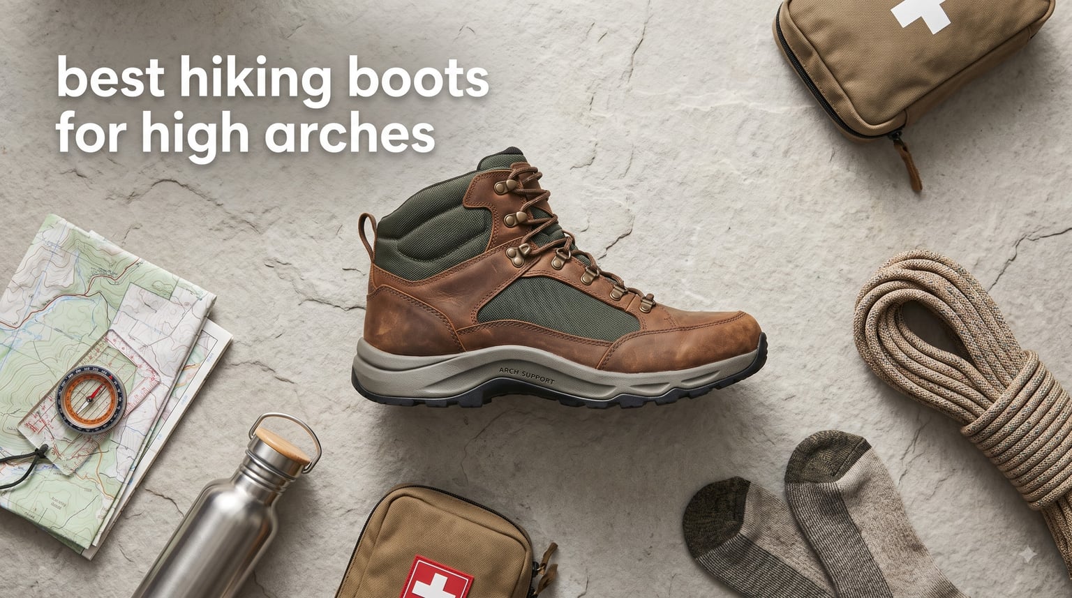 best hiking boots for high arches