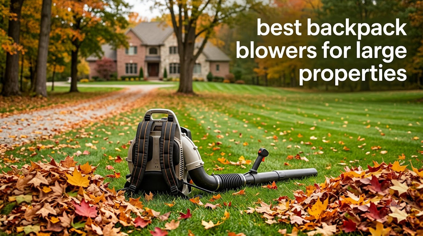 best backpacks blowers for large properties