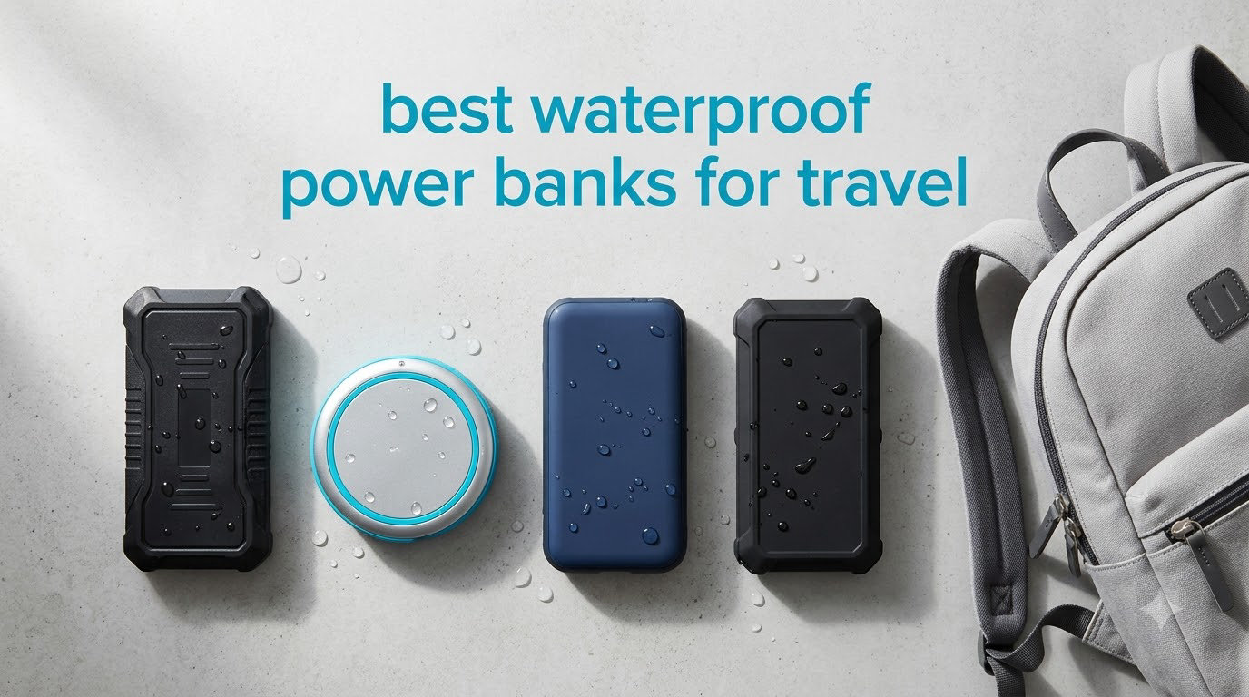 best waterproof power banks for travel