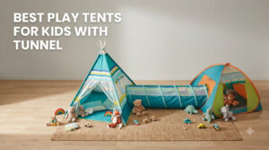 best play tents for kids with tunnel