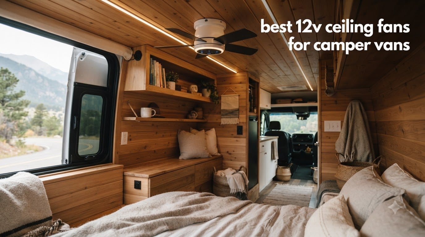 best 12v ceiling fans for camper vans