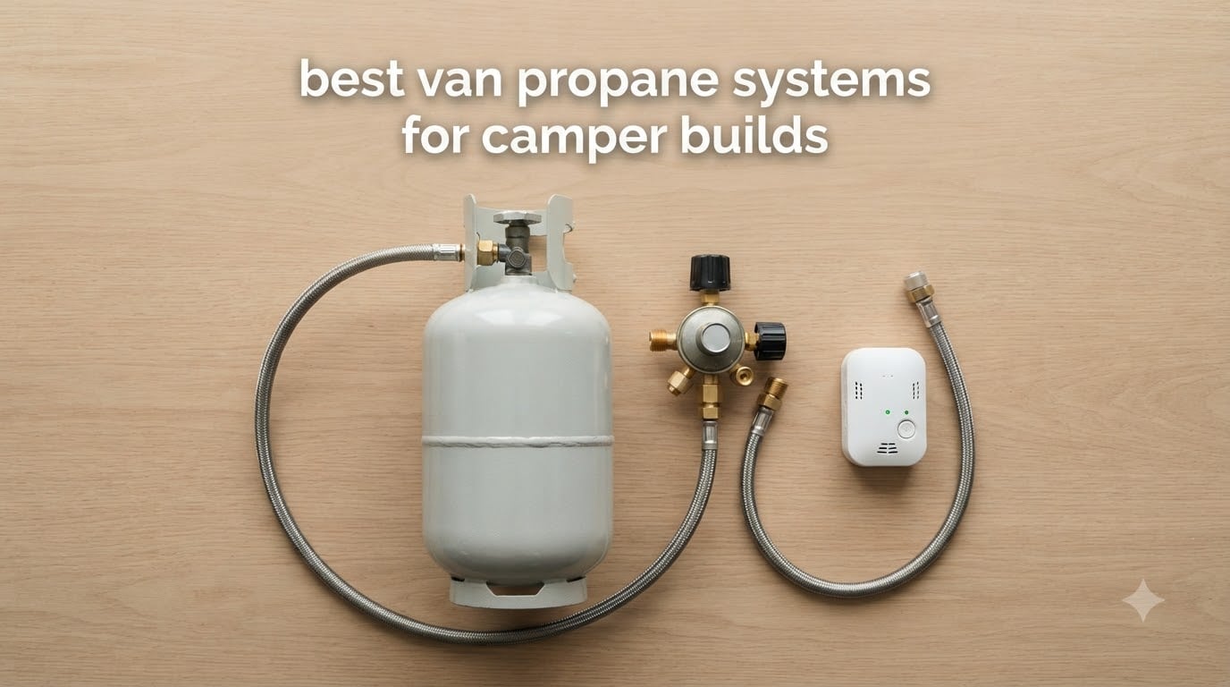 best van propane systems for camper builds