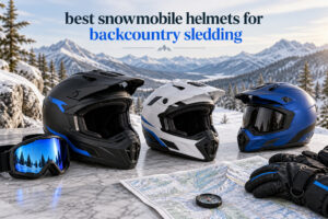 best snowmobile helmets for backcountry sledding