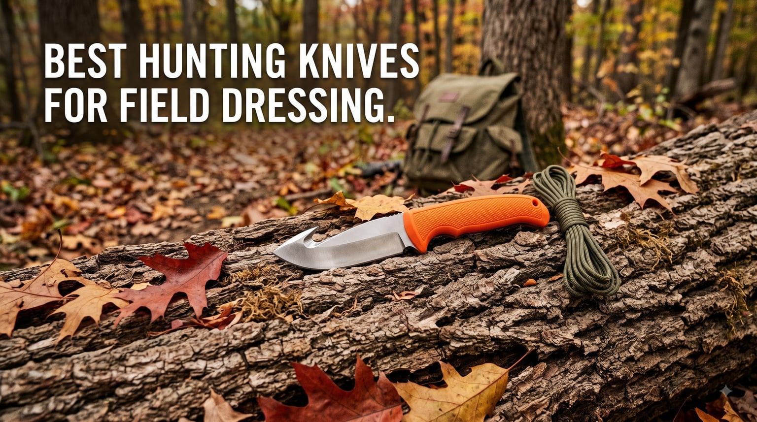 best hunting knives for field dressing