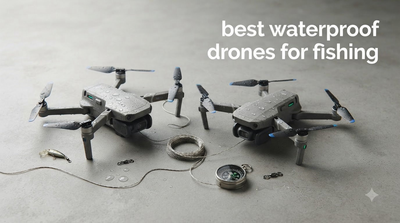 best waterproof drones for fishing