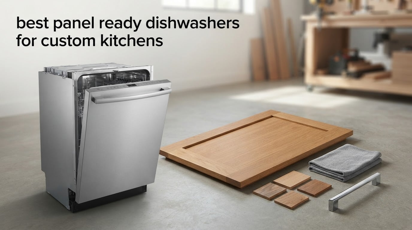 best panel ready dishwashers for custom kitchens