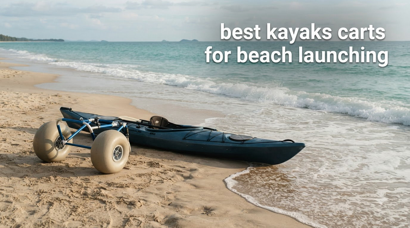 best kayaks carts for beach launching