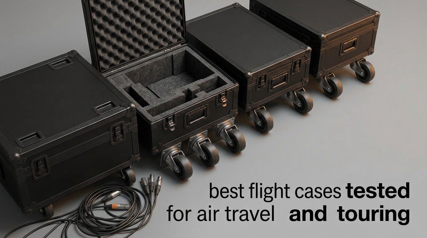 best flight cases tested for air travel and touring