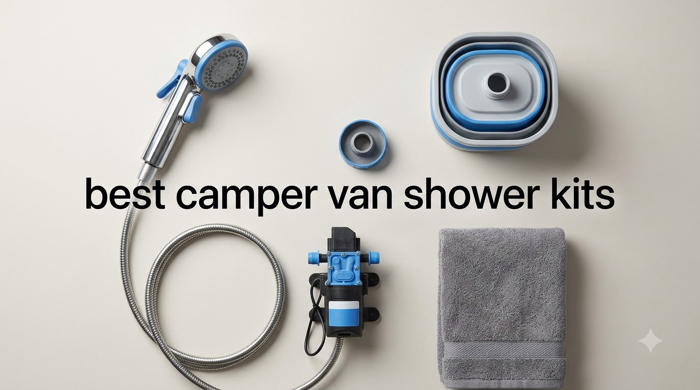 best camper van shower kits