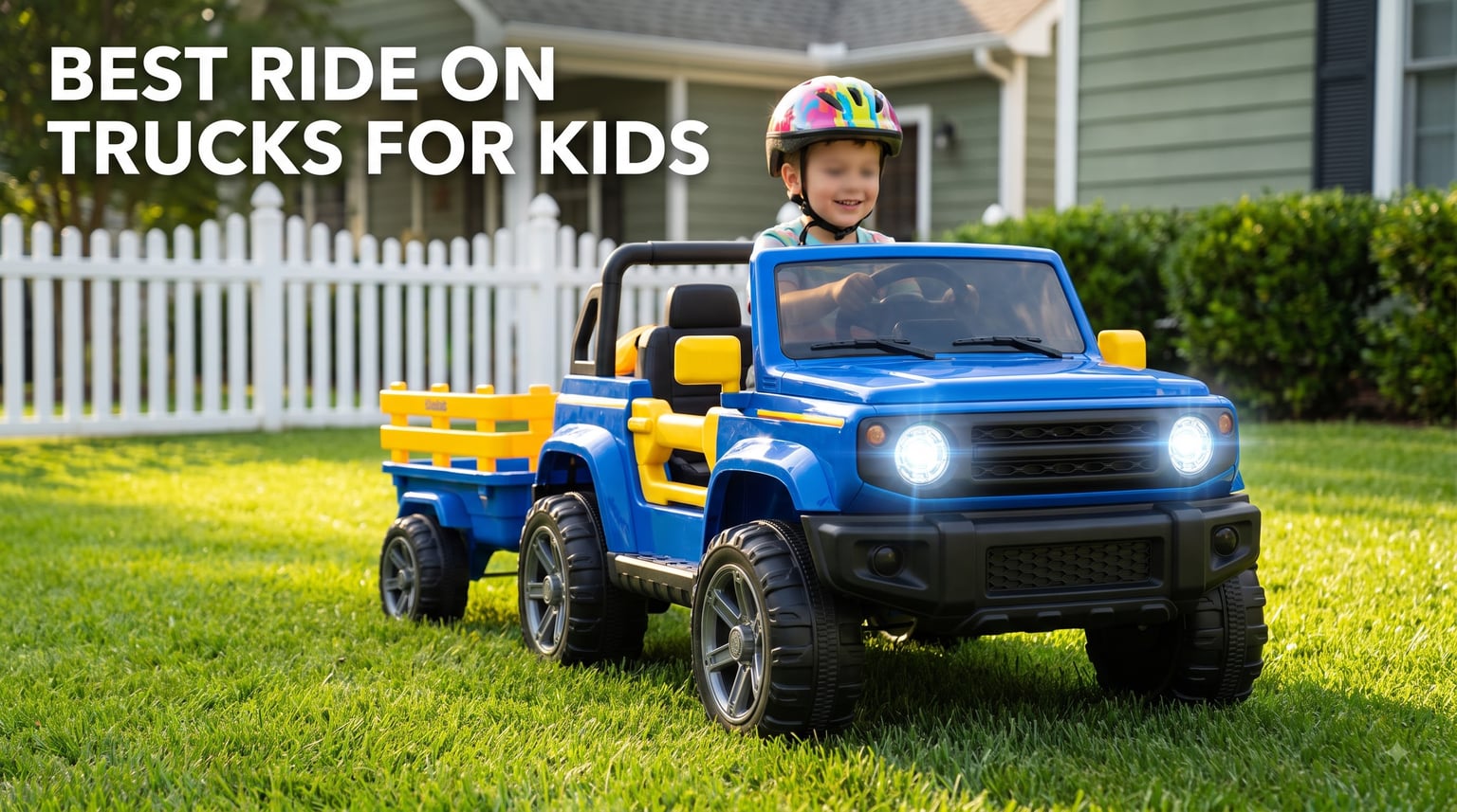 best ride on trucks for kids