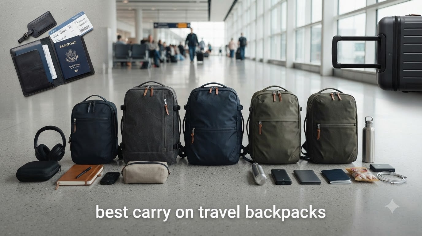 best carry on travel backpacks