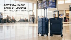 best expandable carry on luggage for frequent travelers
