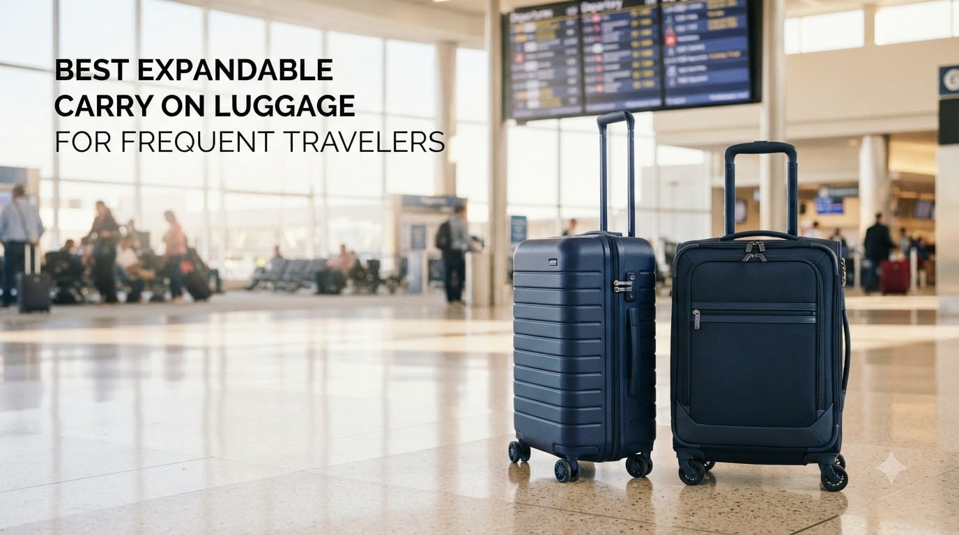 best expandable carry on luggage for frequent travelers