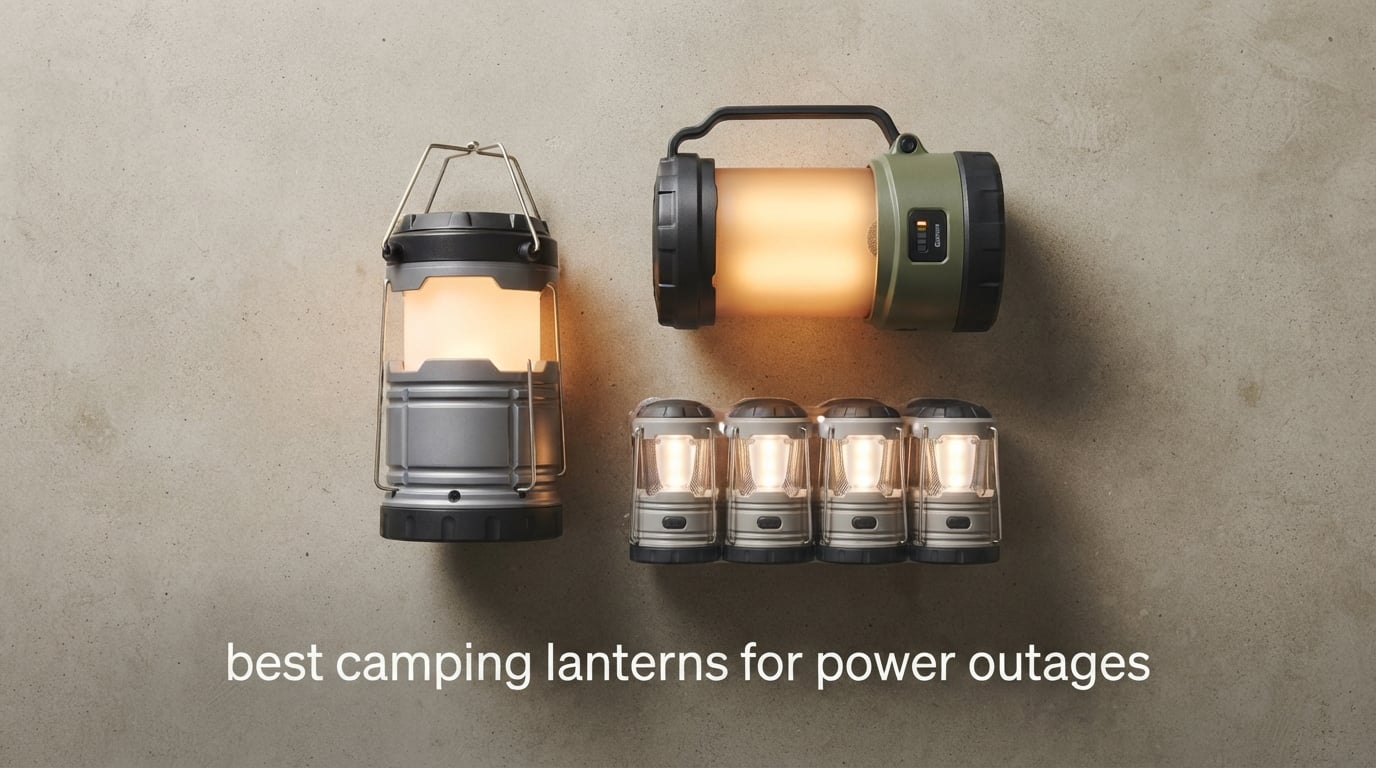 best camping lanterns for power outages