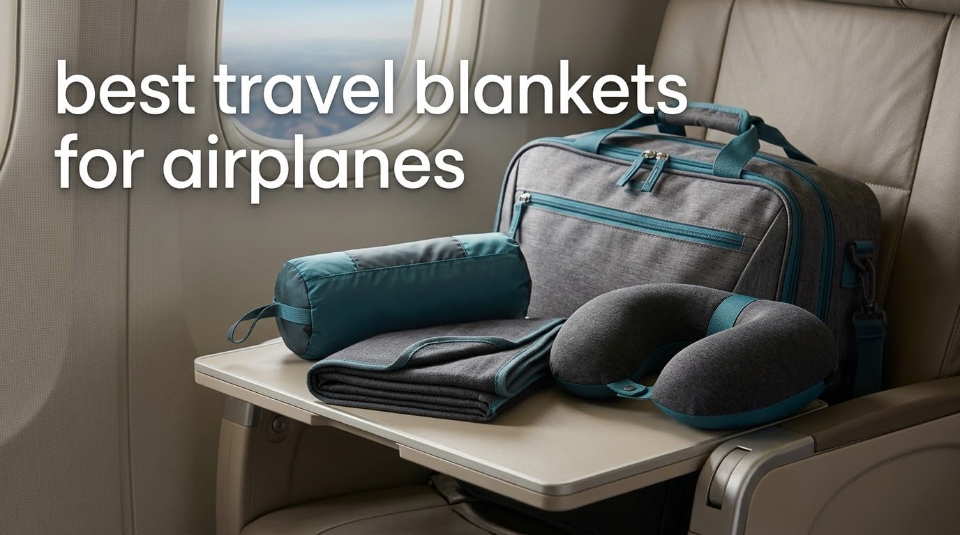 best travel blankets for airplanes