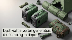 best watt inverter generators for camping in depth