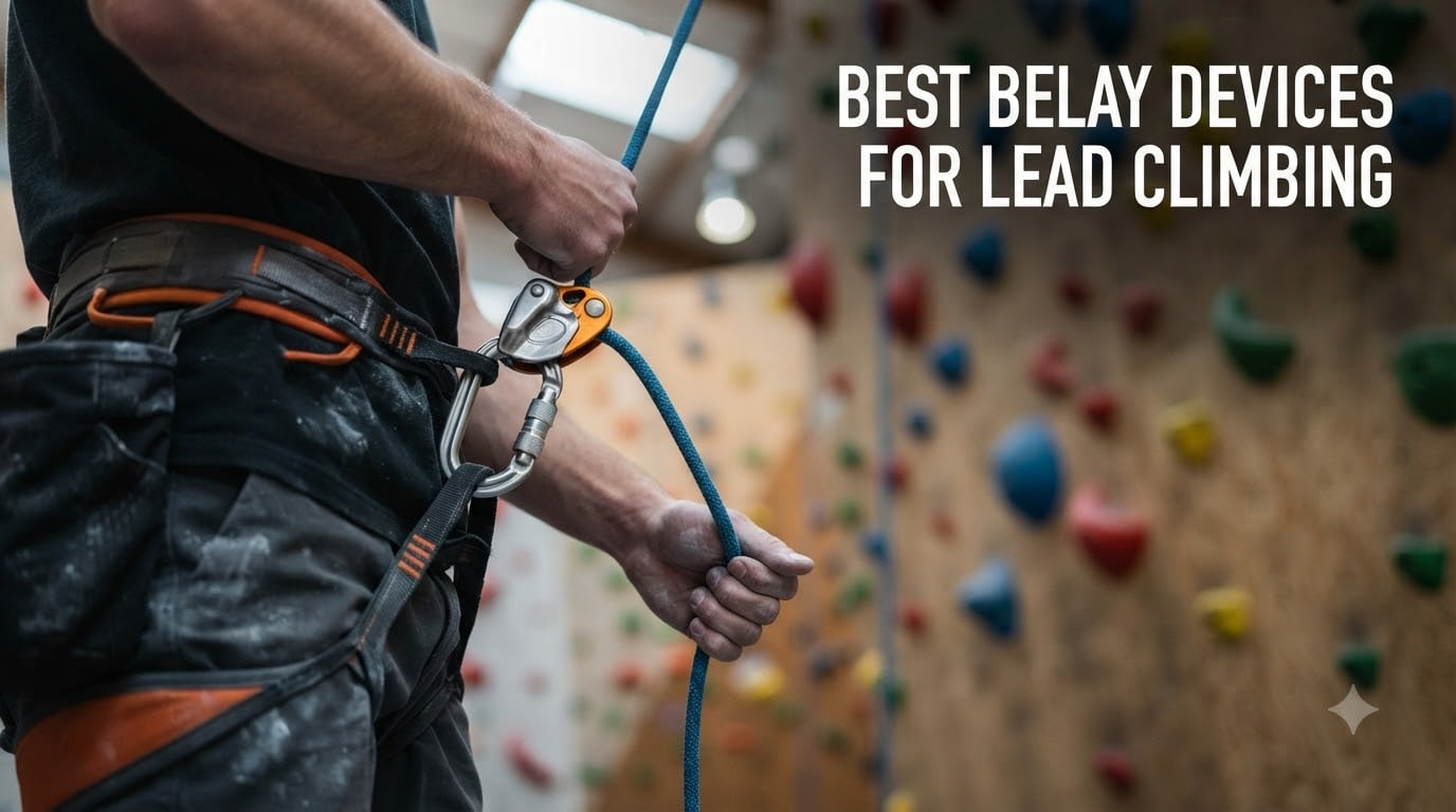 best belay devices for lead climbing