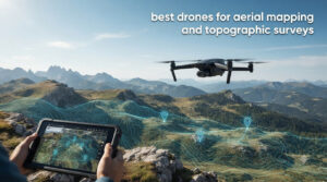 best drones for aerial mapping and topographic surveys