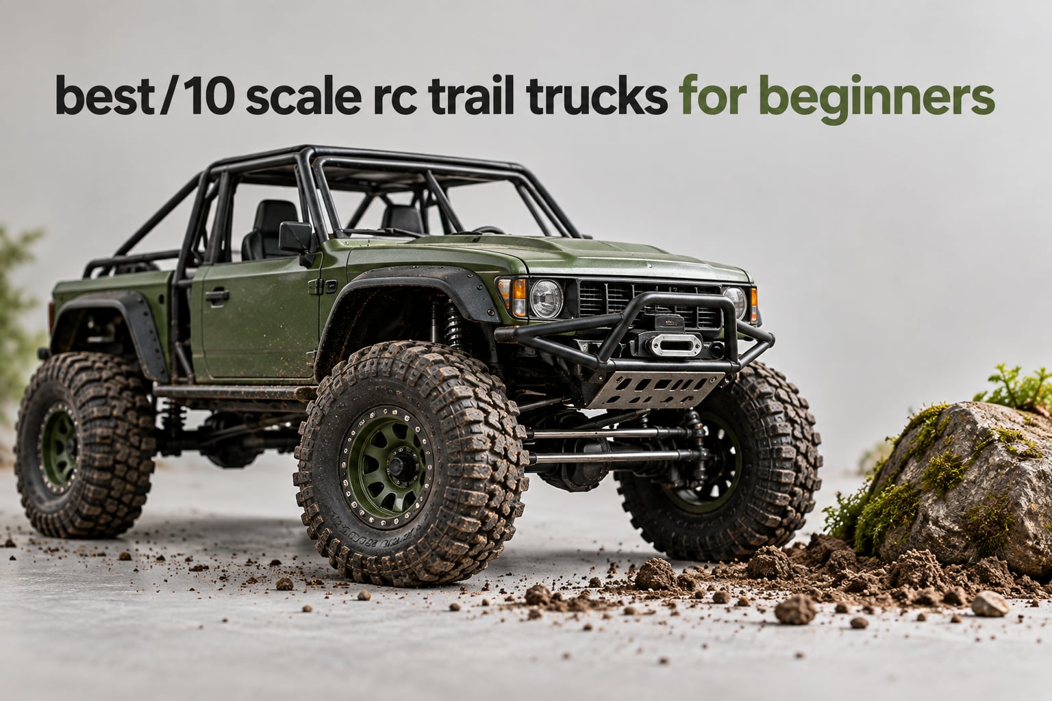 best 1/10 scale rc trail trucks for beginners