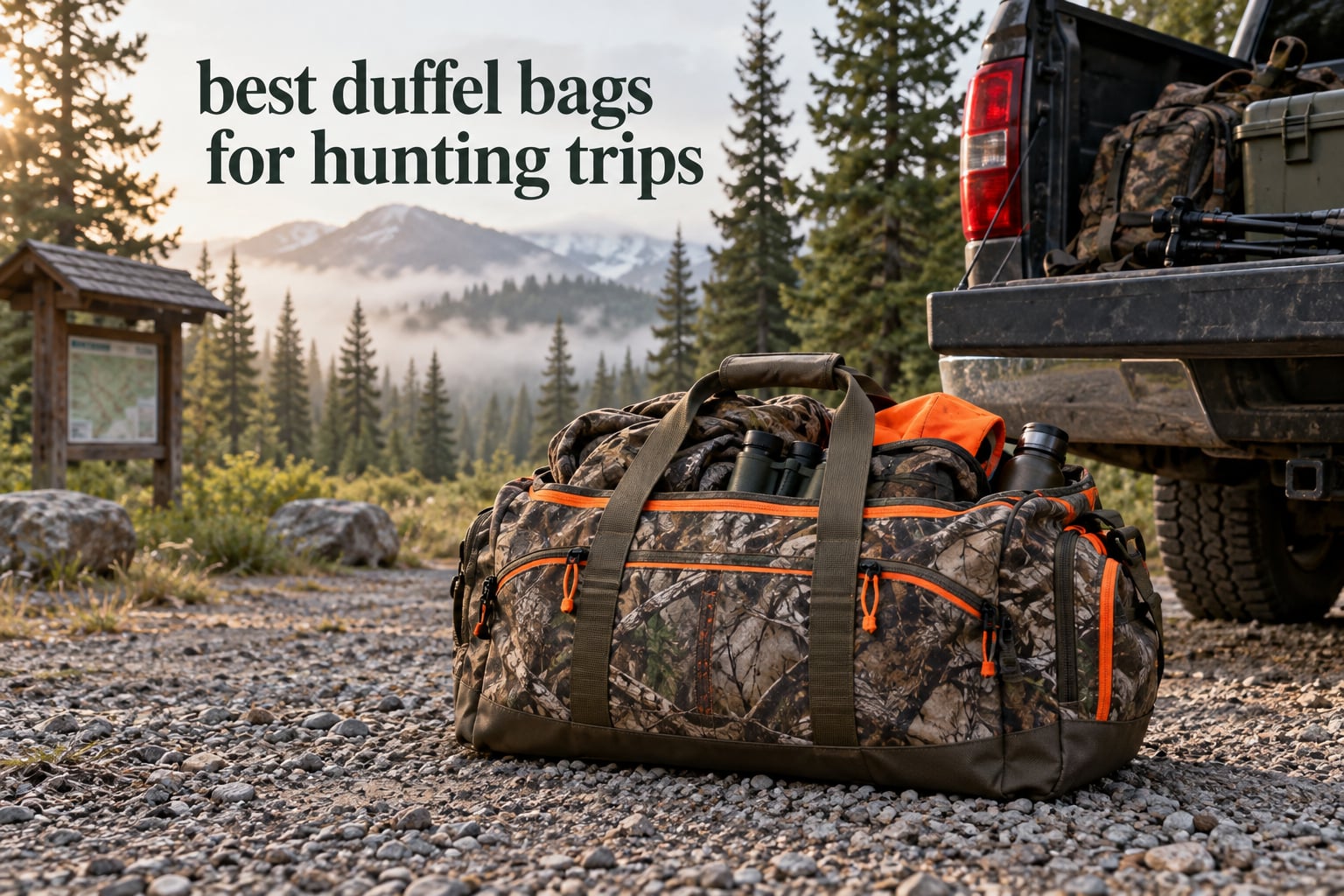 best duffel bags for hunting trips