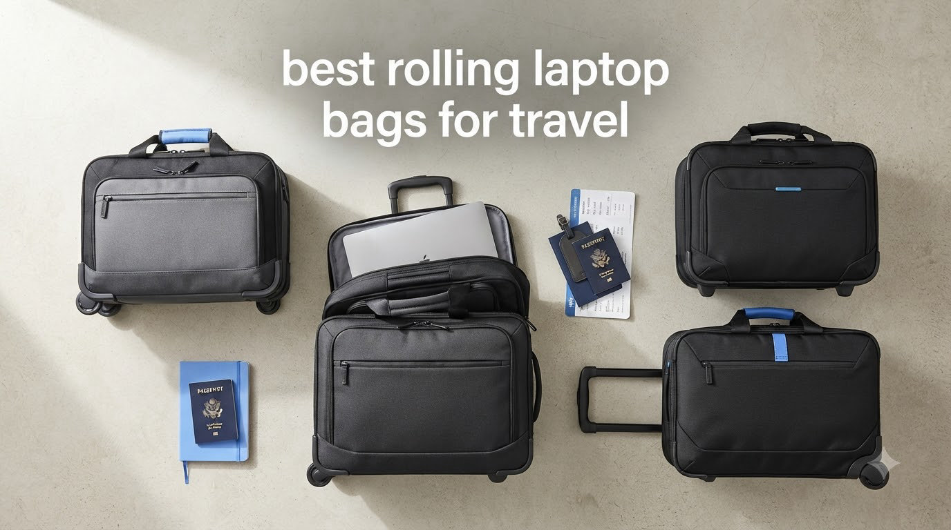 best rolling laptop bags for travel