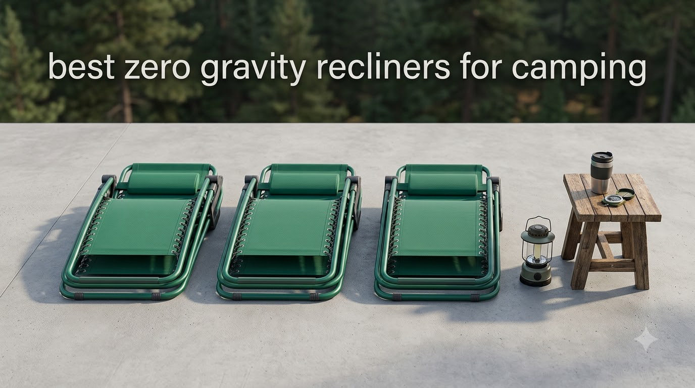 best zero gravity recliners for camping