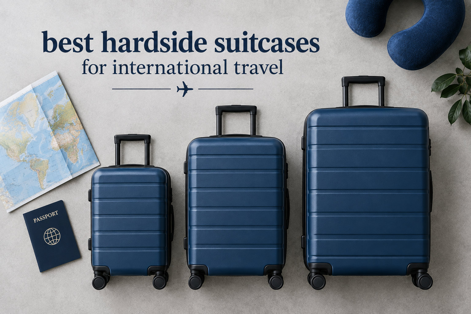best hardside suitcases for international travel