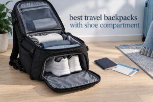 best travel backpacks with shoe compartment