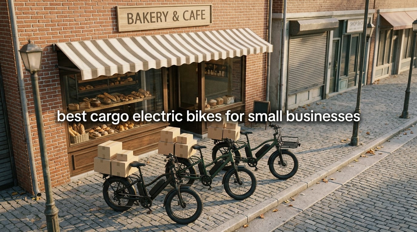best cargo electric bikes for small businesses